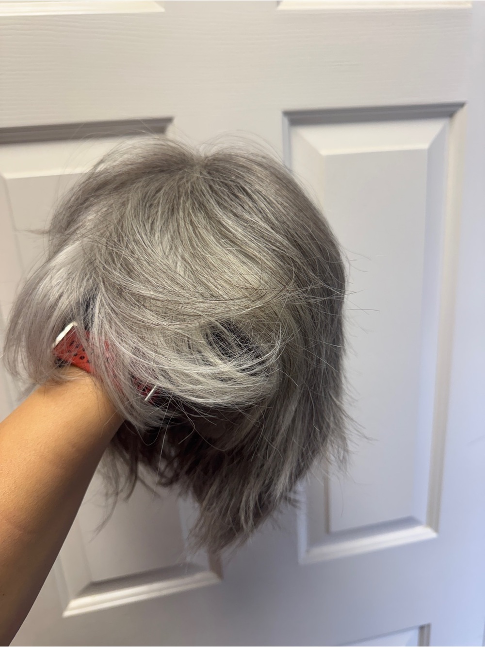 Rene of Paris Joss Wig Silver Stone Gray Short Bob Synthetic Wig #2412